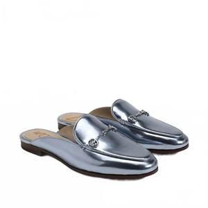 NEW SAM EDELMAN women's linnie slip on round toe chain detailed wide mules in me